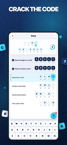 ClueCipher - Word Puzzles screenshot