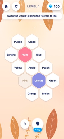 Word Bloom Hexagonal screenshot